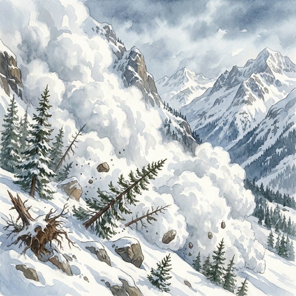 Barry und die Lawine