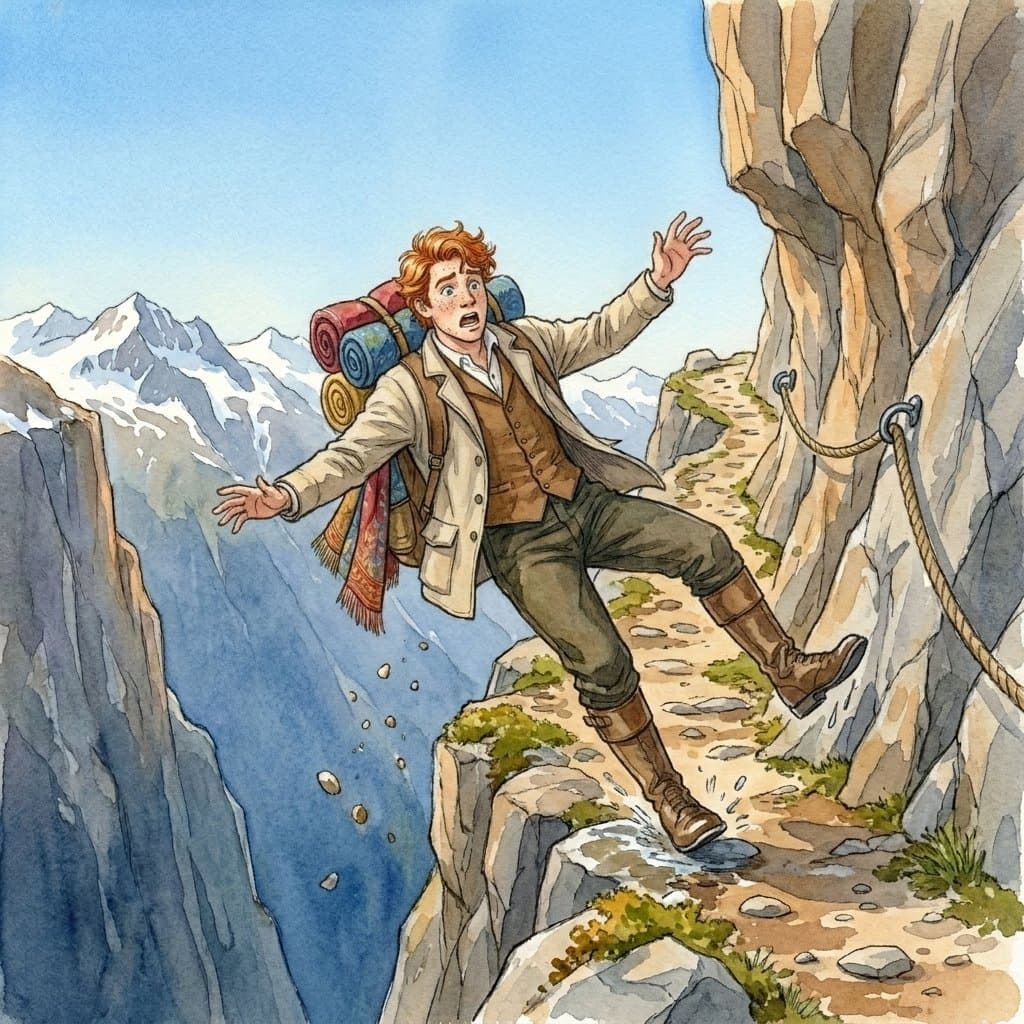 Barry und der Absturz